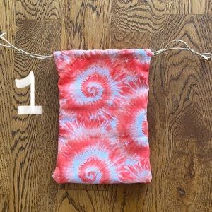 Small Handmade Drawstring Bag